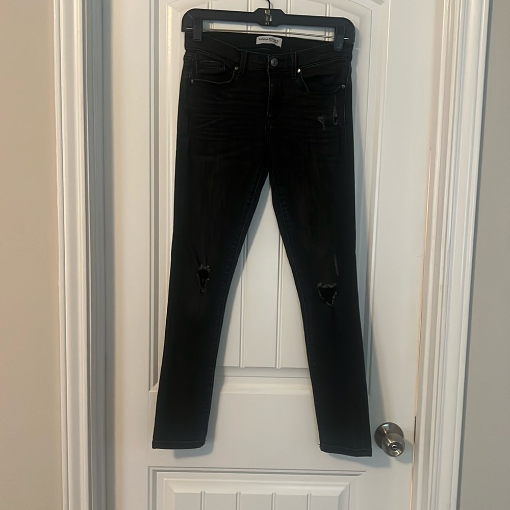 Banana Republic jeans.